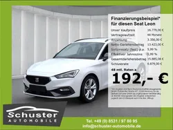 Weiss Gebraucht 2021 Seat Leon ST FR Kombi | 16.779 € (Guter Preis)