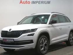 Moonweiss metallic Gebraucht 2021 Skoda Kodiaq SportLine SUV | 37.590 € (Fairer Preis)