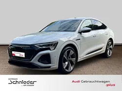 Weiss Gebraucht 2023 Audi Q8 e-tron S-Line SUV | 65.490 € (Guter Preis)