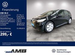 Schwarz Gebraucht 2024 VW ID.3 Pro Kleinwagen | 27.770 € (Superpreis)