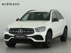 Manufaktur diamantweiß bright Gebraucht 2019 Mercedes GLC200 AMG SUV | 36.850 € (Guter Preis)