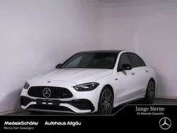 Manufaktur lack manufaktur opalithweiß b (metallic) Gebraucht 2024 Mercedes C43 AMG AMG Limousine | 64.769 € (Etwas zu teuer)