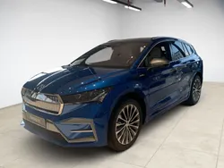 Blau Gebraucht 2022 Skoda Enyaq iV LAURIN & KLEMENT SUV | 50.850 € (Guter Preis)