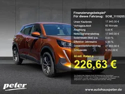 Met. orange fusion Gebraucht 2021 Peugeot e-2008 Active SUV | 17.940 € (Guter Preis)