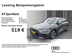 Grau Gebraucht 2025 Audi A3 Sportback e-tron S-Line Kleinwagen | 40.666 €