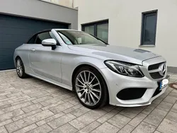 Silber Gebraucht 2018 Mercedes C200 AMG Cabrio | 22.500 € (Superpreis)