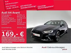 Mythosschwarz metallic Gebraucht 2023 Audi A4 S-Line Kombi | 35.852 € (Fairer Preis)