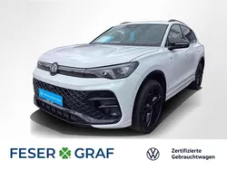 Pure white Gebraucht 2024 VW Tiguan R-line SUV | 45.880 € (Superpreis)