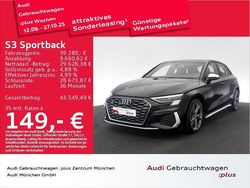 Mythosschwarz metallic Gebraucht 2024 Audi S3 Basis Limousine | 39.289 € (Guter Preis)