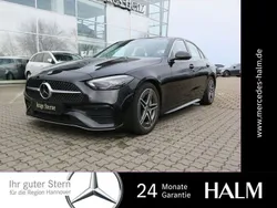 Schwarz Gebraucht 2023 Mercedes C300 AMG line Limousine | 47.990 € (Etwas zu teuer)