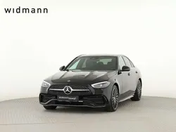 Metalliclack obsidianschwarz Gebraucht 2025 Mercedes C220 AMG Limousine | 50.850 €