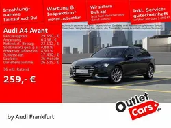 Brillantschwarz Gebraucht 2023 Audi A4 Advanced Plus Kombi | 29.650 € (Guter Preis)