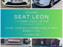 Weiß Gebraucht 2015 Seat Leon ST FR Kombi | 10.500 € (Fairer Preis)