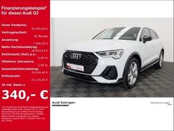 Gletscherweiß metallic Gebraucht 2023 Audi Q3 Sportback S-Line SUV | 35.950 € (Superpreis)