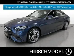 Metalliclack sodalithblau Gebraucht 2024 Mercedes C300 AMG line Limousine | 48.940 € (Fairer Preis)