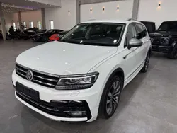 Pure white Gebraucht 2021 VW Tiguan Allspace Highline SUV | 24.900 € (Fairer Preis)