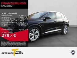 Schwarz Gebraucht 2021 Audi Q4 e-tron S-Line SUV | 26.980 € (Guter Preis)