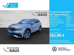 Silber Gebraucht 2023 VW Tiguan Allspace R-line SUV | 38.880 € (Fairer Preis)