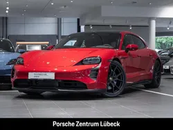 Rot Gebraucht 2023 Porsche Taycan GTS Sport Turismo Limousine | 87.690 € (Guter Preis)