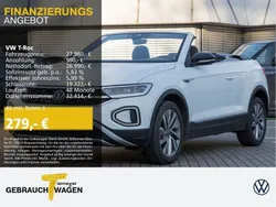Weiß Gebraucht 2023 VW T-Roc Cabriolet Move Cabrio | 32.480 € (Fairer Preis)