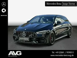 Schwarz Gebraucht 2024 Mercedes CLA45 AMG AMG Limousine | 60.800 € (Fairer Preis)
