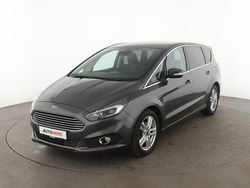 Grau Gebraucht 2016 Ford S-MAX Titanium Van / Kleinbus | 17.860 € (Fairer Preis)