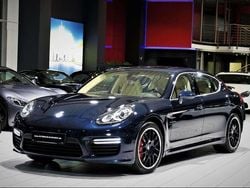 Dunkelblaumetallic Gebraucht 2013 Porsche Panamera Turbo Chrono Limousine | 49.980 € (Etwas zu teuer)