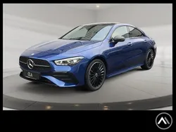 Blau metalliclack spektralbla Gebraucht 2025 Mercedes CLA220 AMG Limousine | 44.889 € (Teuer)