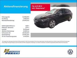 Grenadillschwarz metallic Gebraucht 2024 VW Golf VIII R-line Kombi | 31.900 € (Fairer Preis)