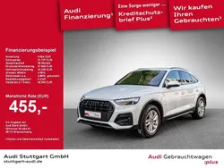 Gletscherweiß metallic Gebraucht 2023 Audi Q5 Sportback Advanced Plus SUV | 46.940 € (Teuer)