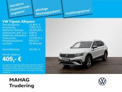 Weiß Gebraucht 2022 VW Tiguan Allspace Elegance SUV | 31.983 € (Superpreis)
