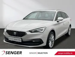 Weiß Gebraucht 2021 Seat Leon 4Drive Limousine | 25.380 € (Teuer)
