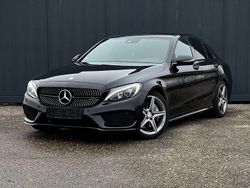 Schwarz Gebraucht 2016 Mercedes C250 AMG line Limousine | 17.900 € (Fairer Preis)