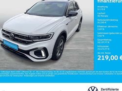 Pure white/schwarz Gebraucht 2025 VW T-Roc R-line SUV | 34.163 € (Superpreis)
