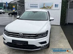 Pure white Gebraucht 2018 VW Tiguan Allspace Trendline SUV | 26.199 € (Etwas zu teuer)