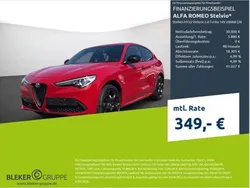 Rot Gebraucht 2022 Alfa Romeo Stelvio Veloce SUV | 35.880 € (Fairer Preis)