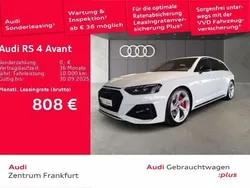 Gletscherweiß metallic Gebraucht 2024 Audi RS4 Ambiente Kombi | 83.550 € (Fairer Preis)