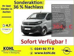 Grau Neu 2025 Opel Vivaro Van | 30.990 € (Fairer Preis)