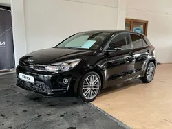 Auroraschwarz Gebraucht 2023 Kia Rio Platinum Limousine | 24.980 € (Teuer)