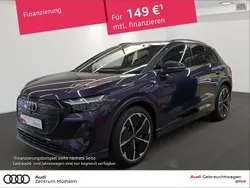 Auroraviolett metallic Gebraucht 2022 Audi Q4 e-tron S-Line SUV | 36.550 € (Superpreis)