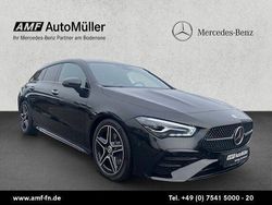 Lack kosmosschwarz Gebraucht 2024 Mercedes CLA200 Shooting Brake AMG Kombi | 35.795 € (Etwas zu teuer)