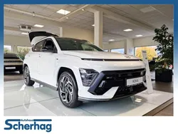 Serenity white (metallic) Gebraucht 2023 Hyundai Kona N Line SUV | 34.990 € (Fairer Preis)