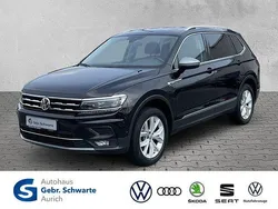 Schwarz Gebraucht 2021 VW Tiguan Allspace Highline SUV | 31.790 € (Superpreis)