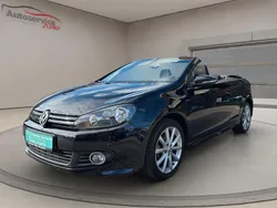 Schwarz Gebraucht 2016 VW Golf Cabriolet LOUNGE Cabrio | 9.999 € (Fairer Preis)