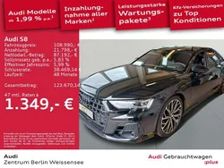 Mythosschwarz metallic Gebraucht 2023 Audi S8 Ambiente Limousine | 108.990 € (Etwas zu teuer)