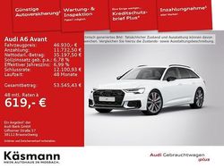 Gletscherweiß metallic Gebraucht 2024 Audi A6 S-Line Kombi | 46.930 € (Fairer Preis)