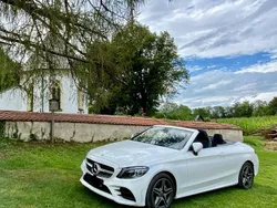 Weiß Gebraucht 2019 Mercedes C200 AMG Cabrio | 33.000 € (Fairer Preis)
