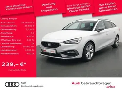 Nevada weiß Gebraucht 2024 Seat Leon ST FR Kombi | 28.680 € (Fairer Preis)
