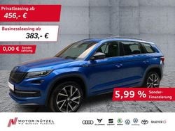 Raceblau metallic Gebraucht 2021 Skoda Kodiaq SportLine SUV | 34.750 € (Fairer Preis)