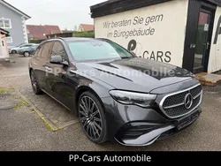 Graphitgraumet. Gebraucht 2024 Mercedes E220 AMG Line Premium Plus Kombi | 61.999 €